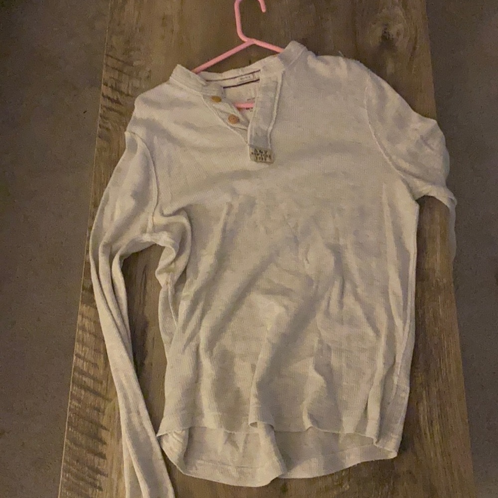 Tan A&F thermal Size L